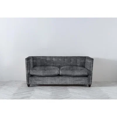 Perch and Parrow Lia Three-Seater Sofa Bed in Rhino Grey