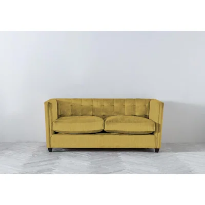 Perch and Parrow Lia Three-Seater Sofa Bed in Dandelion