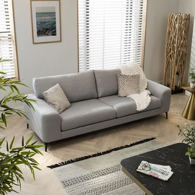 Quatropi Quatropi 3 Seater Sofa - Large Three Seater - Choose Your Fabric - 234cm
