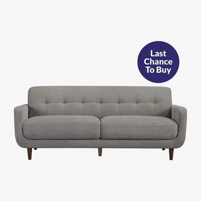 The Range Lana Three Seater Sofa - Grey
