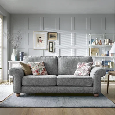 The Range Ingrid 3 Seater Sofa  - Steel Grey