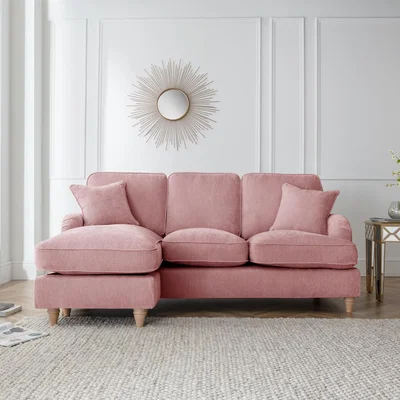 The Range The Eva Left Hand Chaise - Plum