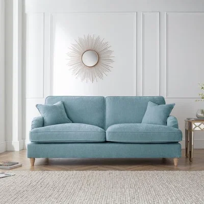 The Range The Eva 3 Seater Sofa - Lagoon