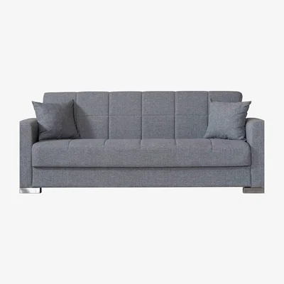 The Range Dennis Linen Sofa Bed 3 Seater  - Grey