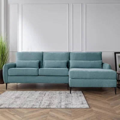 The Range The Hannah Right Hand Chaise - Lagoon