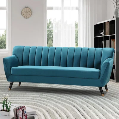 The Range Morgan 3 Seat Sofa - Teal
