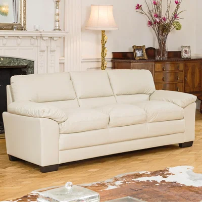 The Range Genoa 3 Seat Sofabed - White