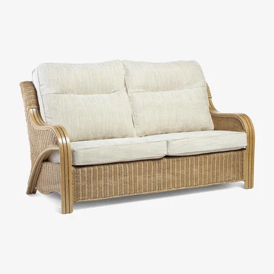 The Range Opera Indoor Rattan Large 3 Seater Sofa - Light Oak