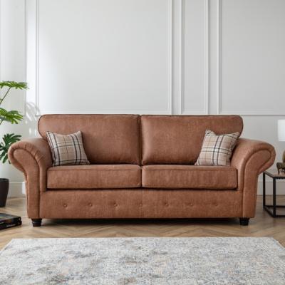 The Range The Jessica 3 Seater Sofa - Tan
