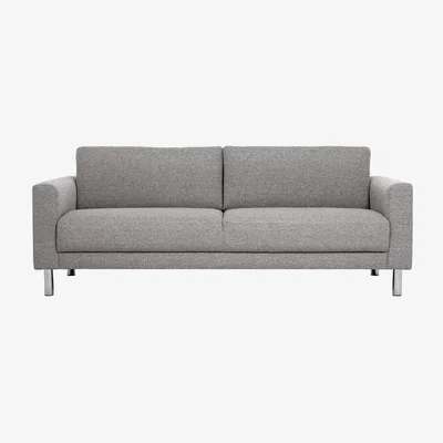 The Range Cleveland 3-Seater Sofa - Light Grey