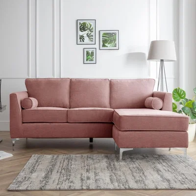 The Range The Macy Right Hand Chaise - Plum