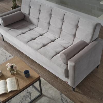 The Range Mira Three Seater Clic Clac Sofa - Grey