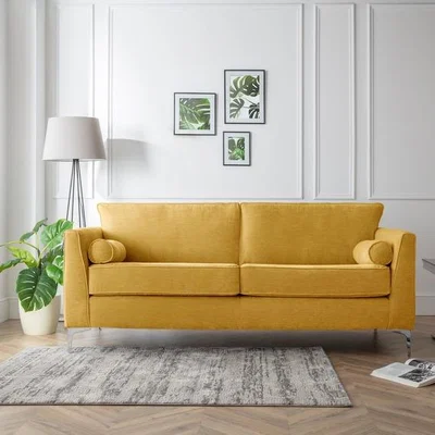 The Range The Macy 3 Seater Sofa - Gold