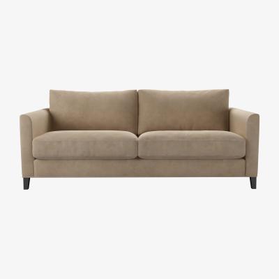 Sofa.com Izzy 3 Seat Sofa (breaks down) in Fawn Aquaclean Clever Velvet