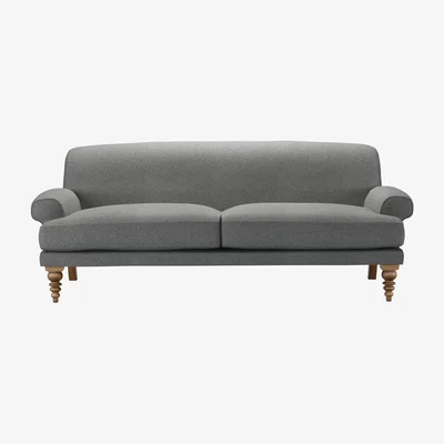 Sofa.com Saturday 3 Seat Sofa (breaks down) in Storm Soft Sustainable Wool - sofa.com