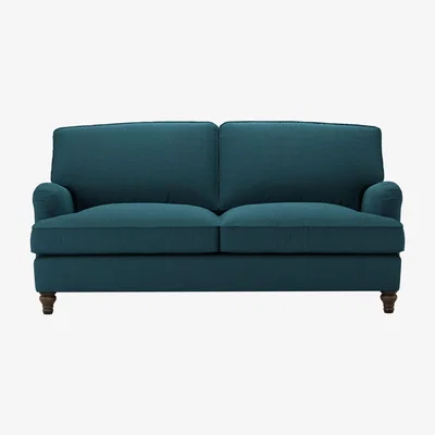 Sofa.com Bluebell 2.5 Seat Sofa Bed in Evergreen Brushed Linen Cotton - sofa.com