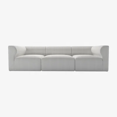 Sofa.com Cohen 3 Seat Sofa in Spiced Latte Cotton Matt Velvet
