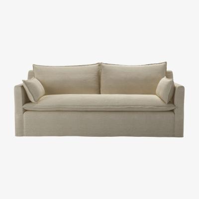 Sofa.com Anders 3 Seat Sofa in Pampas Hygge Smart Linen