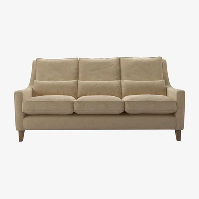 Sofa.com High Back Iggy 3 Seat Sofa in Nordic Pine Hygge Chunky Weave