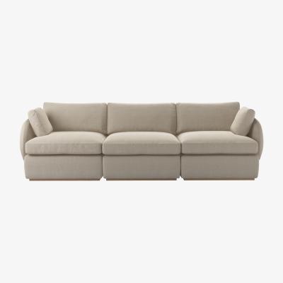 Sofa.com Ren 3 Seat Sofa in Wishful Vermeer Linen