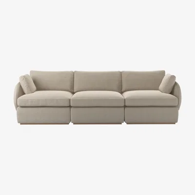Sofa.com Ren 3 Seat Sofa in Wishful Vermeer Linen