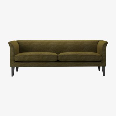 Sofa.com Fingal 3 Seat Sofa in Forest Soft Chenille - sofa.com