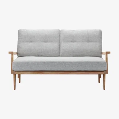 Sofa.com Hendrik 2.5 Seat Sofa in Frost Highland Tweed - sofa.com