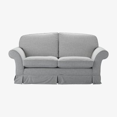 Sofa.com Aspen Cushion Back 3 Seat Sofa in Frost Highland Tweed - sofa.com