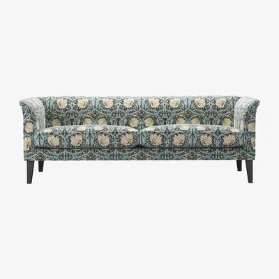 Sofa.com Fingal 3 Seat Sofa in Pimpernel Velvet Indigo