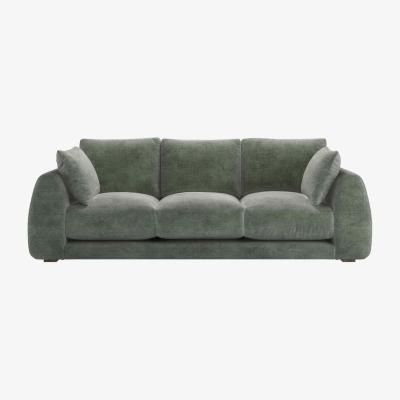 Sofa.com Carmel 3 Seat Sofa in Moonstone Speckled Chenille