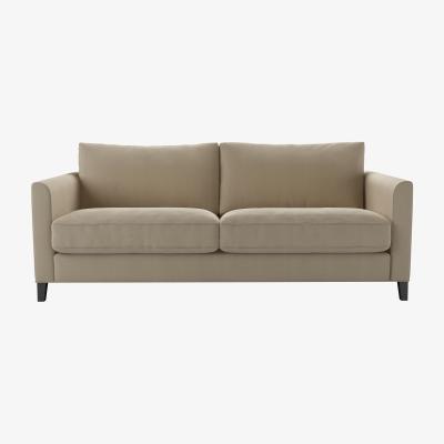 Sofa.com Izzy 3 Seat Sofa (breaks down) in Pennine Stone Organic Smart Cotton