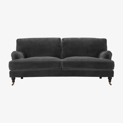 Sofa.com Bluebell 3 Seat Sofa in Raven Speckled Chenille