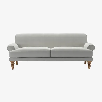 Sofa.com Saturday 3 Seat Sofa (breaks down) in Wishing Well Organic Smart Cotton