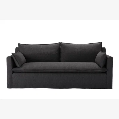 Sofa.com Anders 3 Seat Sofabed in Cadet Soft Chenille - sofa.com