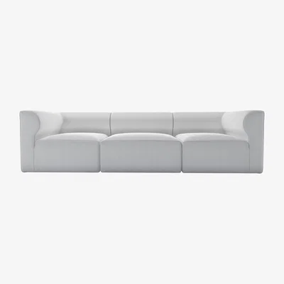 Sofa.com Cohen 3 Seat Sofa in Pumice House Herringbone Weave