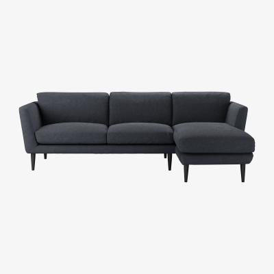 Sofa.com Holly Medium RHF Chaise Sofa in Blickling Norfolk Cotton - sofa.com