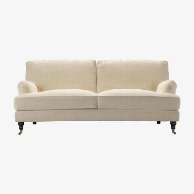 Sofa.com Bluebell 3 Seat Sofa (breaks down) in Chantilly Aquaclean Clever Chenille