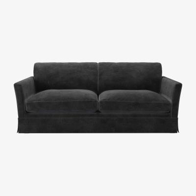 Sofa.com Otto 3 Seat Sofa Bed in Raven Speckled Chenille