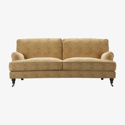 Sofa.com Bluebell 3 Seat Sofa in Marigold Velvet Ochre