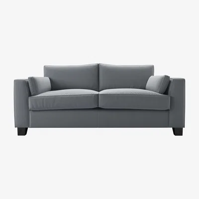 Sofa.com Bowie 3 Seat Sofa in Sealion Smart Cotton - sofa.com
