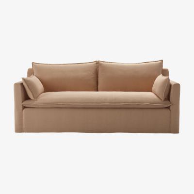 Sofa.com Anders 3 Seat Sofa in Rosewater Organic Smart Cotton