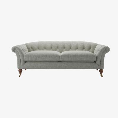 Sofa.com Humphrey 2.5 Seat Sofa in Grey Marl Highland Tweed - sofa.com