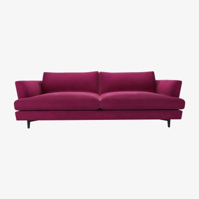 Sofa.com Lars 3 seat sofa in Persian Rose Smart Velvet