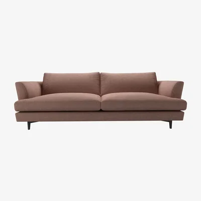 Sofa.com Lars 3 seat sofa in Pinot Noir Norfolk Cotton