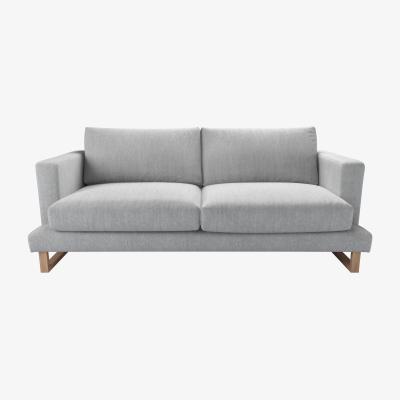 Sofa.com Madison 3 Seat Sofa in Goodwin Grey Sandgate - sofa.com