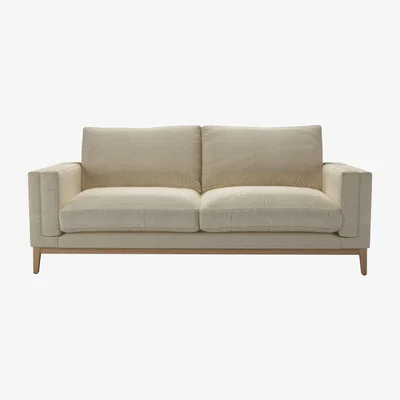 Sofa.com Costello  3 Seat Sofa in Pampas Hygge Smart Linen