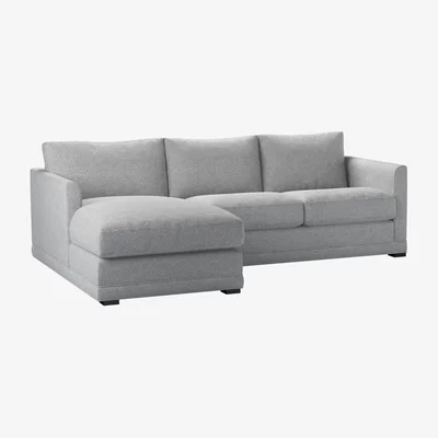 Sofa.com Aissa Small LHF Chaise Sofa in White Cliffs Whitstable - sofa.com