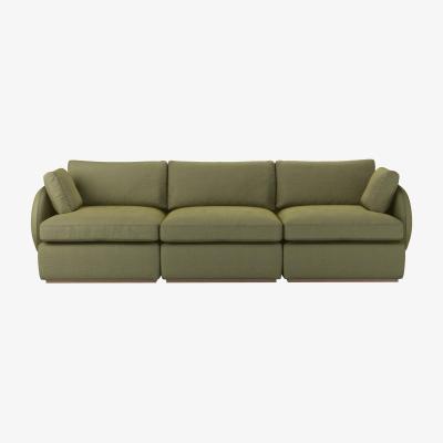 Sofa.com Ren 3 Seat Sofa in Lichen Heathland Weave