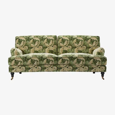 Sofa.com Bluebell 3 Seat Sofa in Acanthus Velvet Nettle