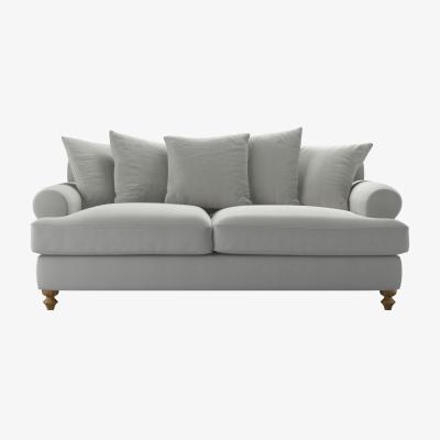 Sofa.com Teddy 3 Seat Sofa Bed in Wishing Well Organic Smart Cotton